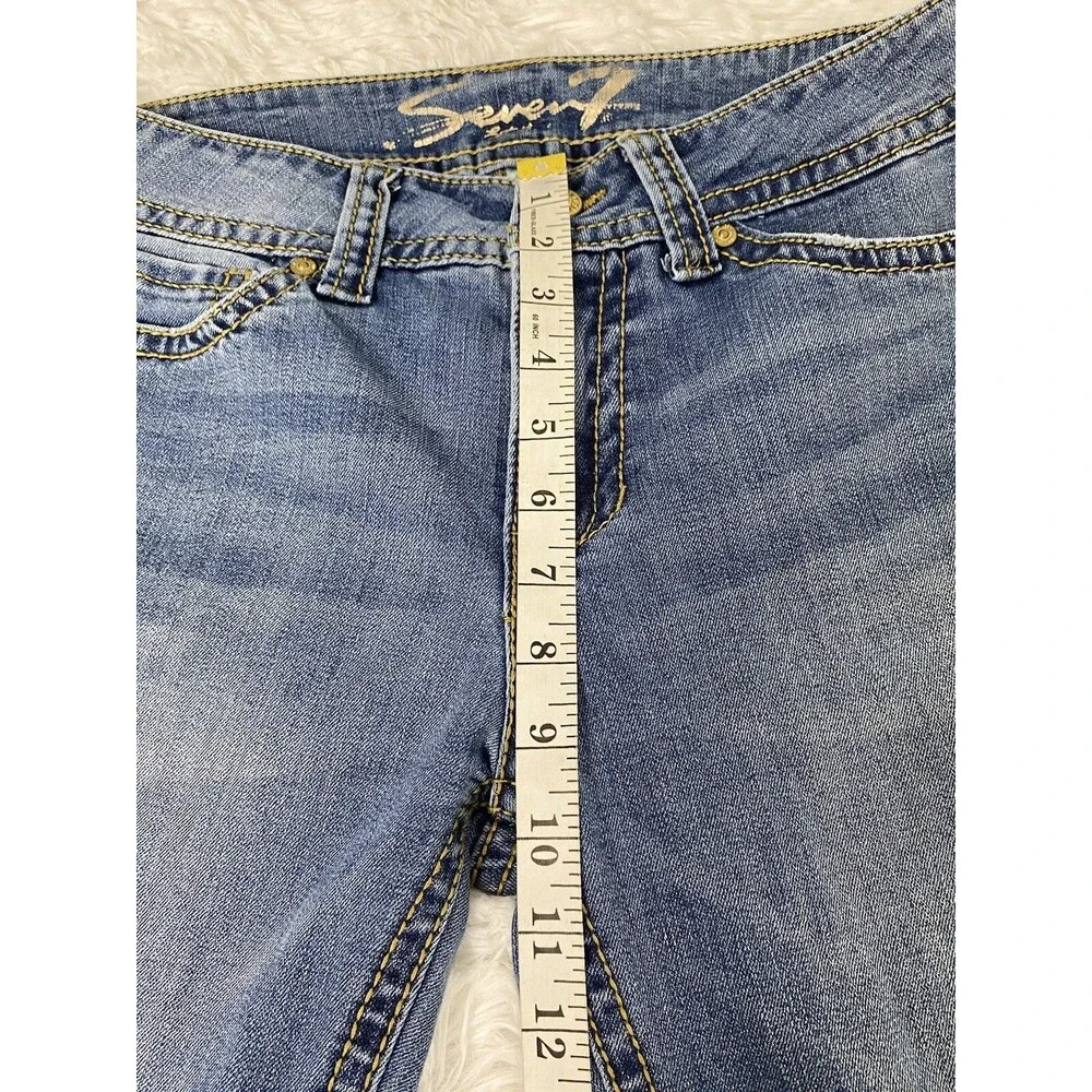 Seven7 blue jeans